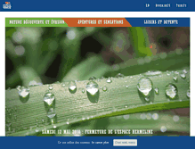 Tablet Screenshot of espace-hermeline.com